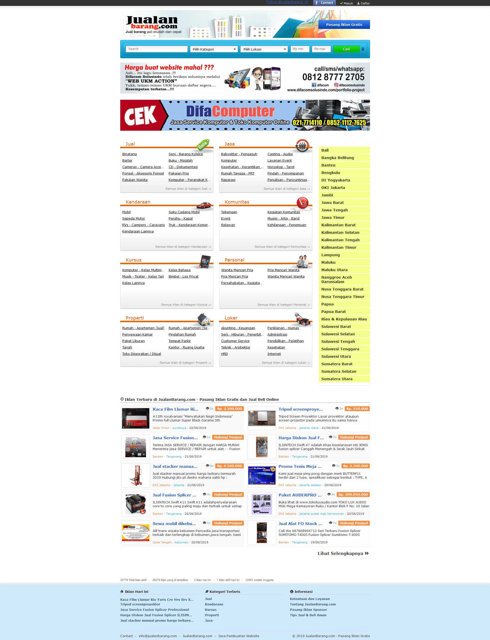 JualanBarang com - Pasang Iklan Gratis dan Jual Beli Online www.jualanbarang.com