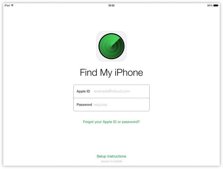 Setelah tampilan utama terlihat, Anda dapat melakukan login menggunakan akun “Apple ID” yang sebelumnya telah dimiliki. Pastikan juga bahwa akun