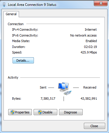 Detail IP Laptop