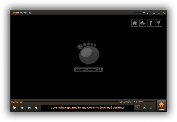 aplikasi pemutar video pc GOM Player