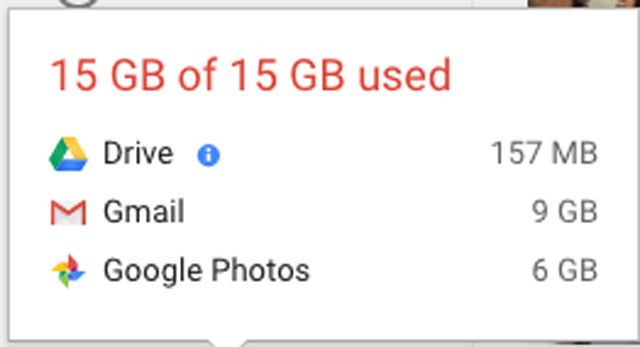 Penyebab Limit Google Drive