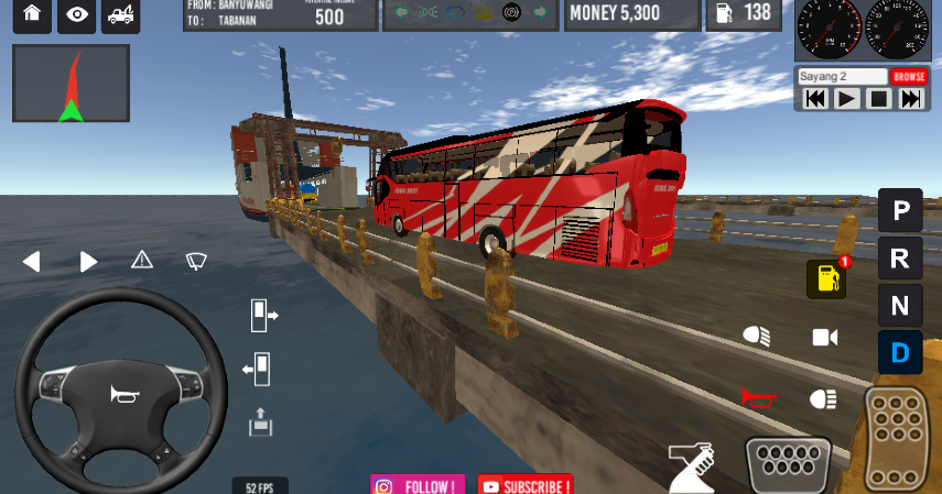 game android simulator bus 