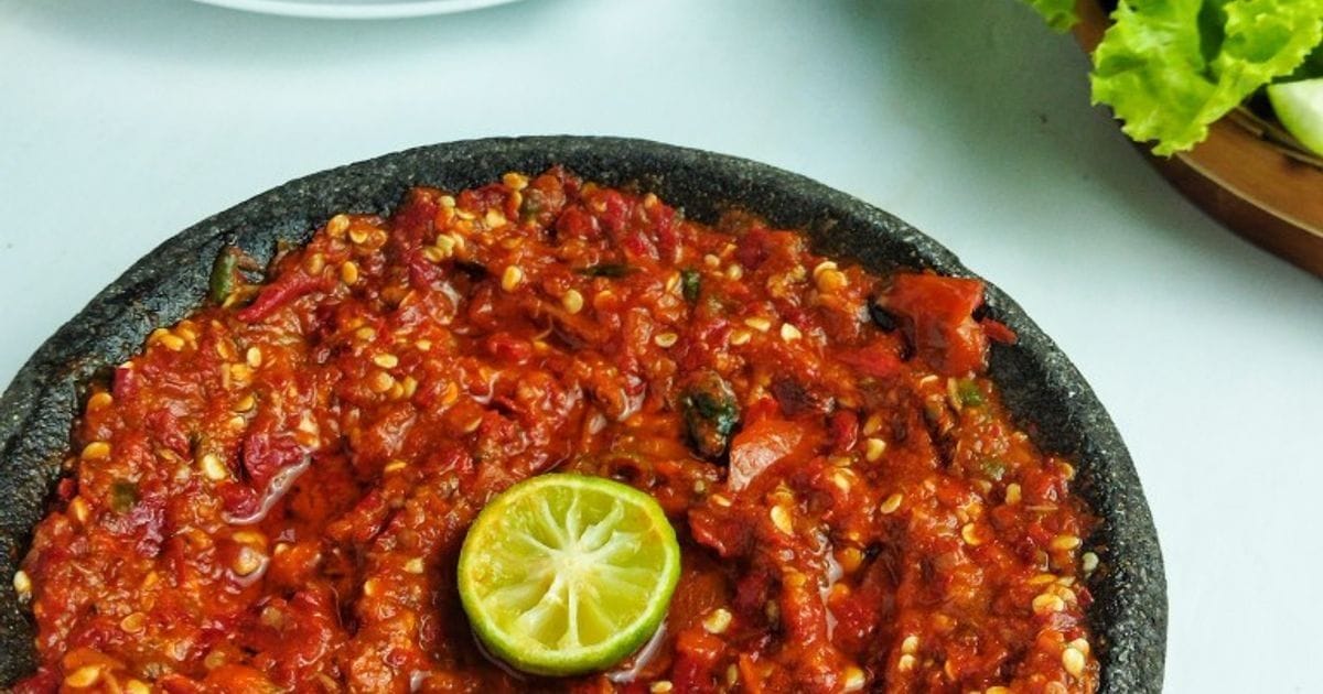 3 Resep Sambal Khas Nusantara yang Pedas Gurih. Pelengkap Hidangan Favoritmu