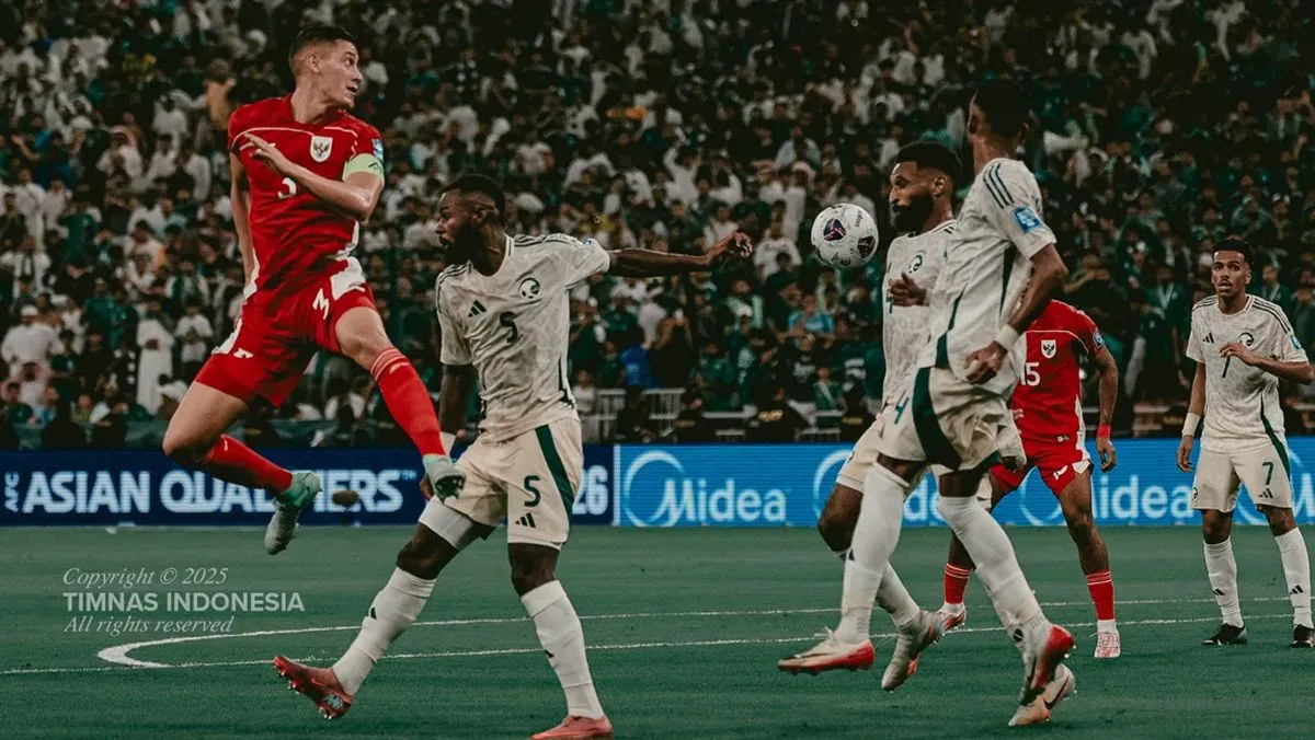 Skenario Lolos Timnas Indonesia ke Piala Dunia 2026 Usai Kalah dari Arab Saudi
